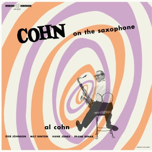 Al Cohn - Cohn On The Saxophone - Blue Vinyl