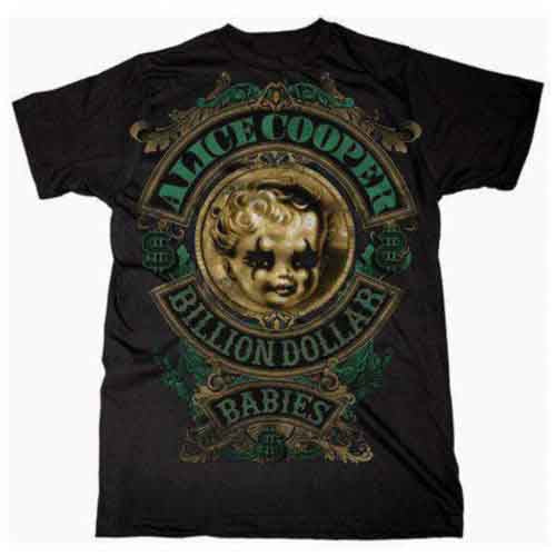 Alice Cooper - Billion Dollar Baby Crest - Unisex T-Shirt