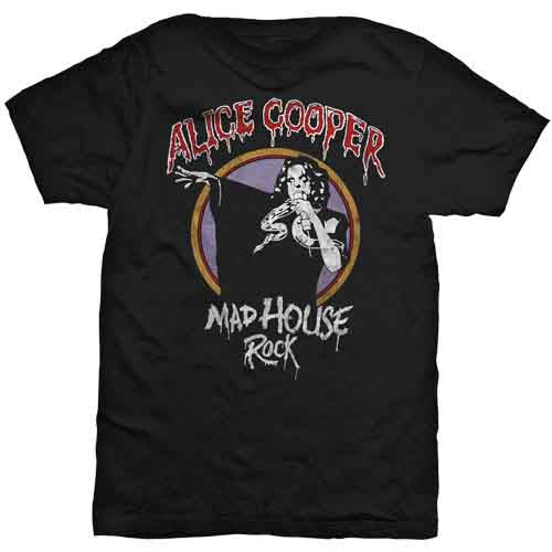 Alice Cooper - Mad House Rock - Unisex T-Shirt