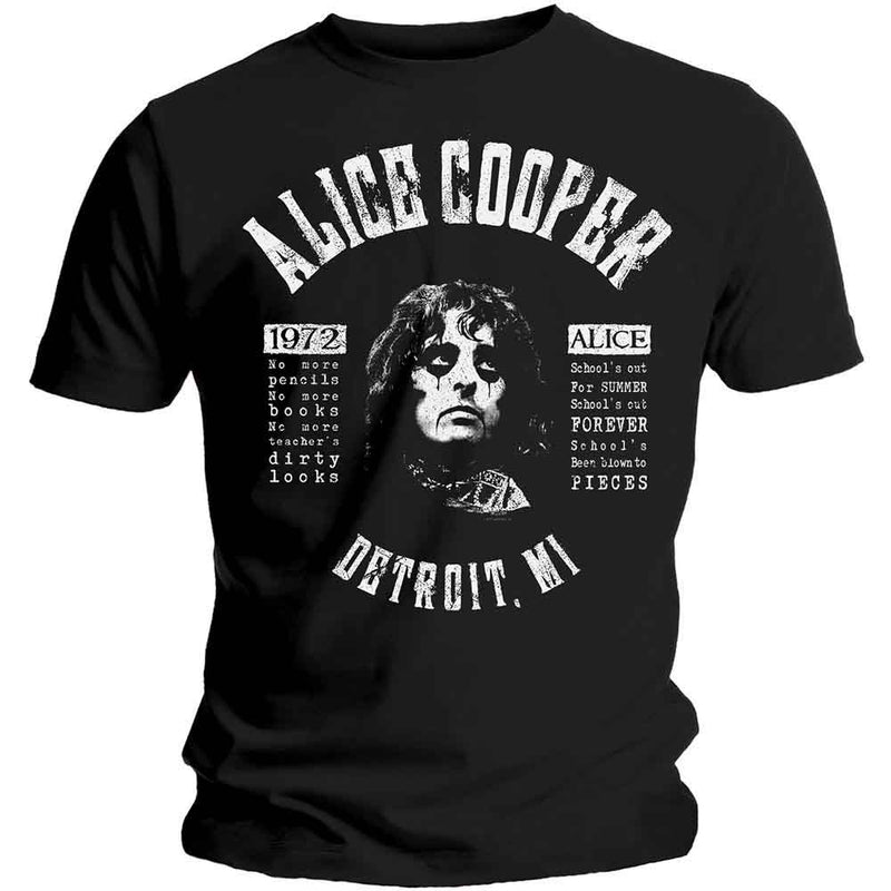 Alice Cooper - School's Out Lyrics - Unisex T-Shirt