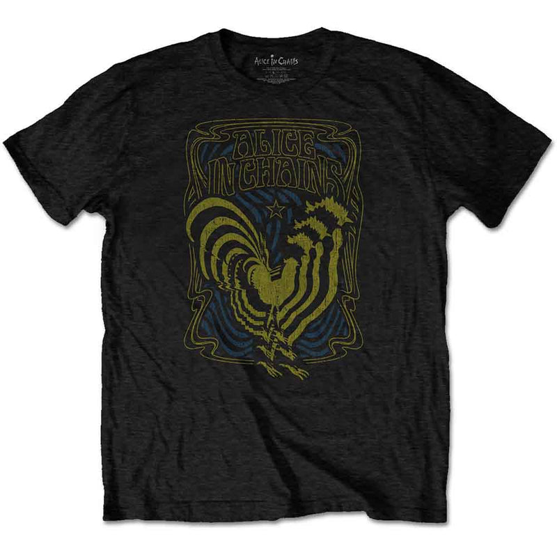 Alice In Chains - Psychedelic Rooster - Unisex T-Shirt