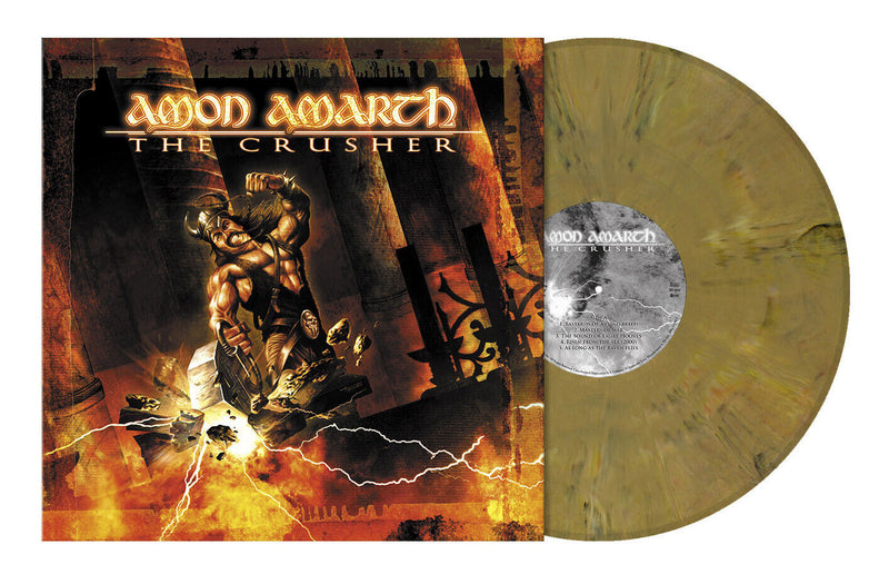 Amon Amarth - The Crusher - Brown / Beige Marble Vinyl