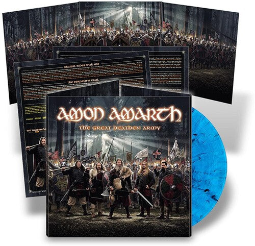 Amon Amarth - The Great Heathen Army - Blue Smoke Vinyl