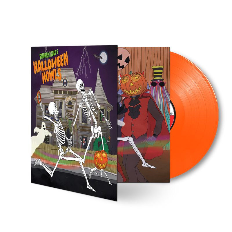 Andrew Gold - Halloween Howls: Fun & Scary Music - Orange Vinyl