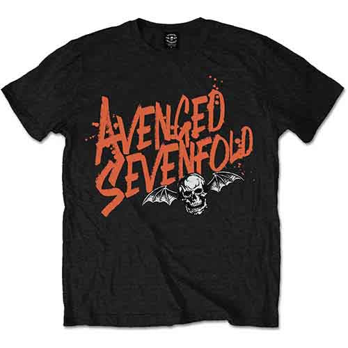 Avenged Sevenfold - Orange Splatter - Unisex T-Shirt