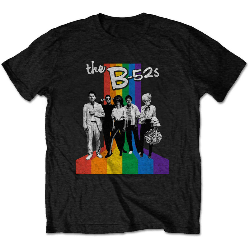 The B-52s - Rainbow Stripes - Unisex T-Shirt