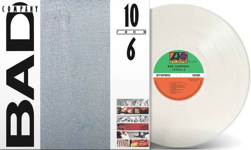 Bad Company - 10 From 6 (Rocktober) - Translucent Milky Clear Vinyl