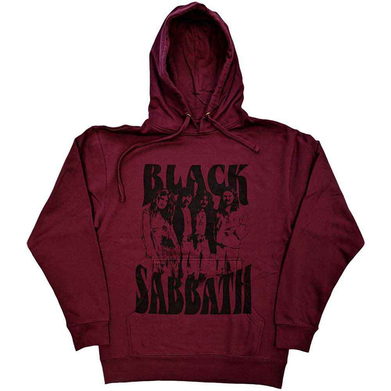 Black Sabbath - Band and Logo - Hoodie