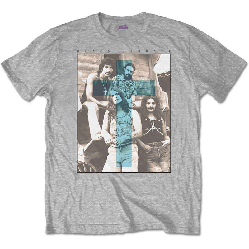 Black Sabbath - Blue Cross - Unisex T-Shirt
