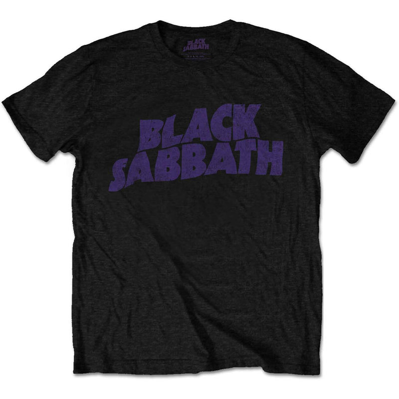 Black Sabbath - Wavy Logo Vintage - Unisex T-Shirt