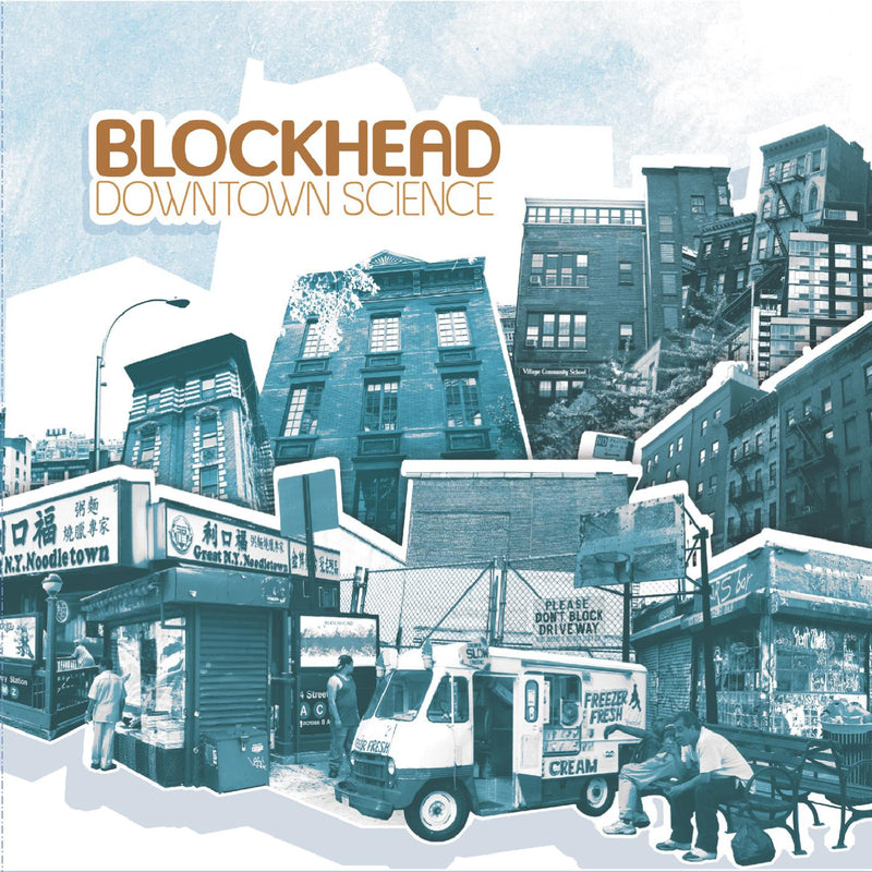 Blockhead - Downtown Science - Grey Marbled Vinyl
