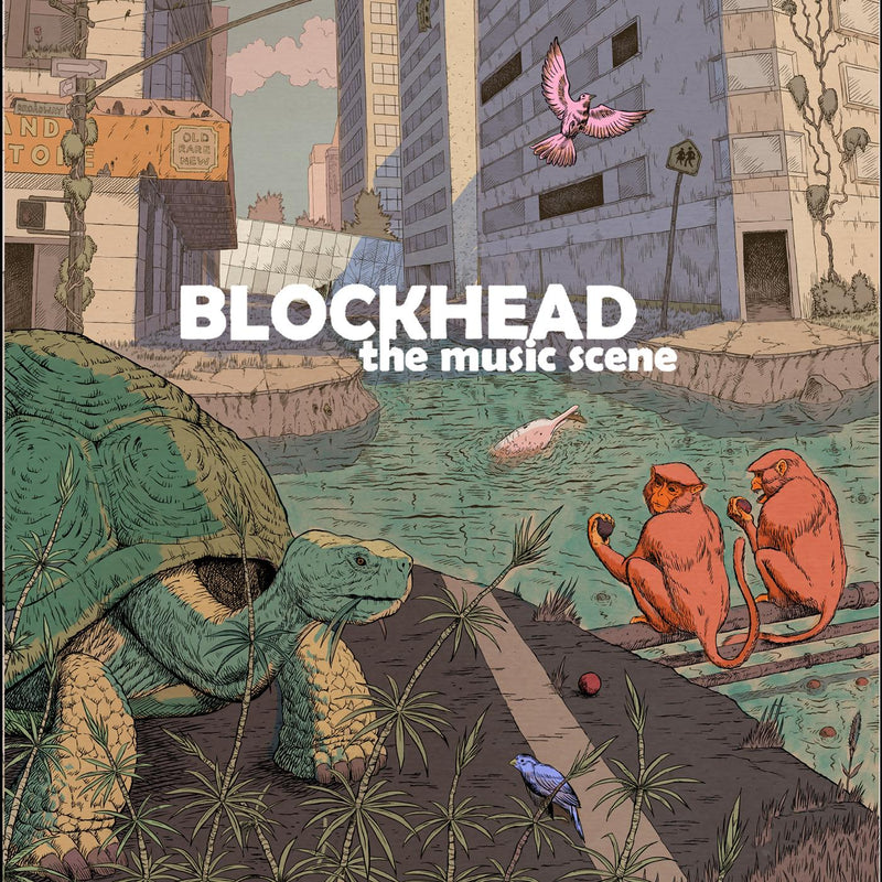 Blockhead - The Music Scene - Opaque Teal Vinyl