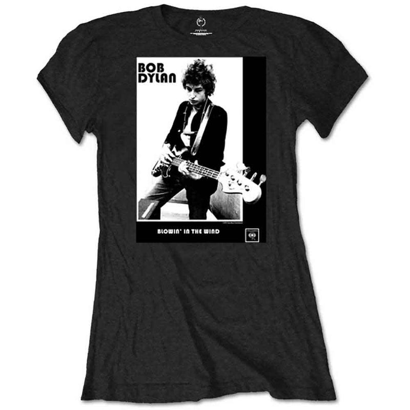 Bob Dylan - Blowing in the Wind - Ladies T-Shirt
