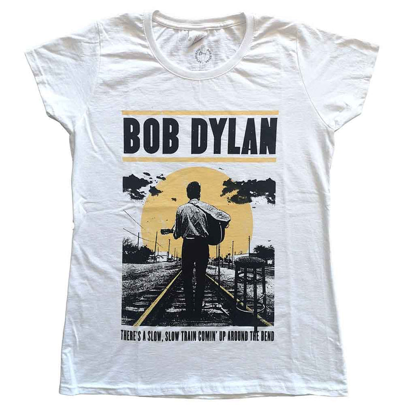 Bob Dylan - Slow Train - Ladies T-Shirt