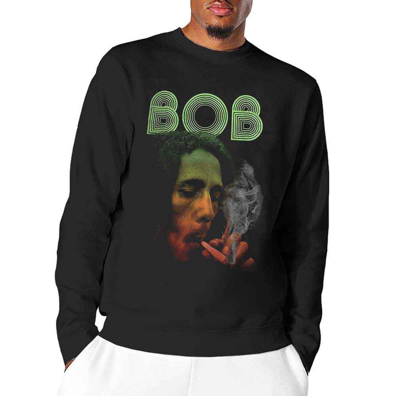 Bob Marley - Smoke Gradient - Long Sleeve T-Shirt