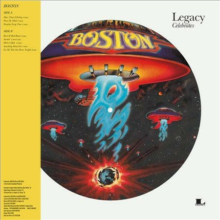 Boston - Self-Titled (Legacy Celebrates Picture Disc) - Vinyl