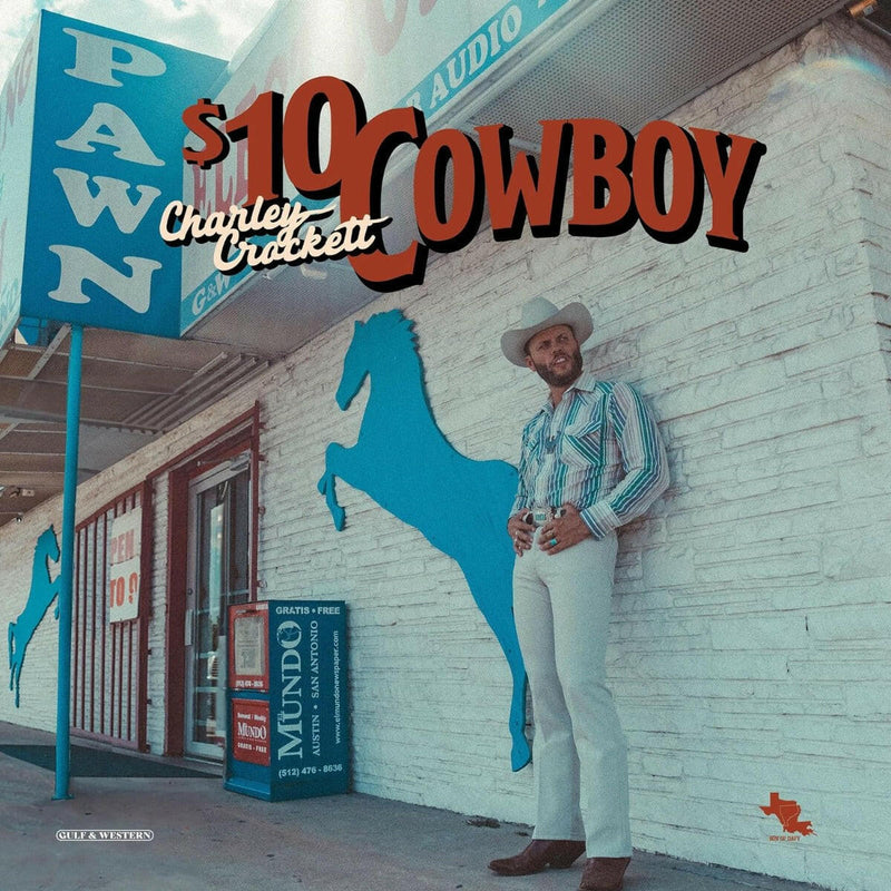 Charley Crockett - $10 Cowboy - Opaque Sky Blue Vinyl