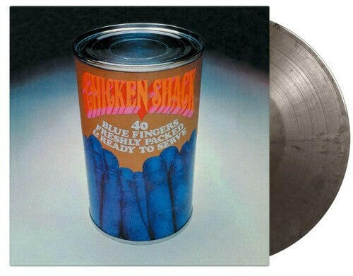 Chicken Shack - 40 Blue Fingers Freshly Packed & Ready To Serve - Silver / Black Vinyl