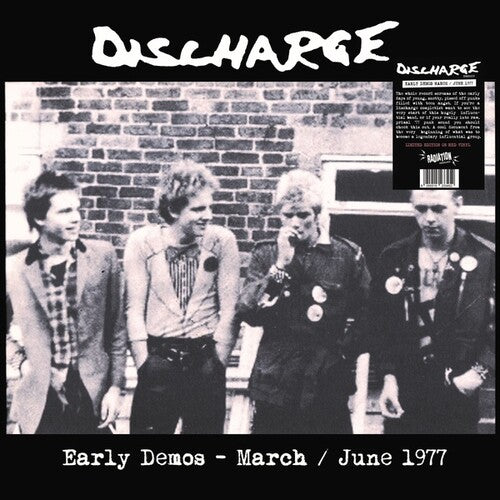 Discharge - Early Demos: March / June 1977 - Red Vinyl