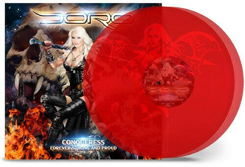 Doro - Conqueress - Forever Strong & Proud - Clear Red Vinyl