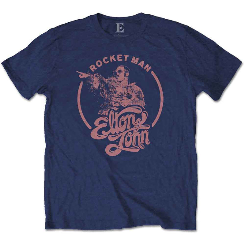 Elton John - Rocketman Circle Point - Unisex T-Shirt
