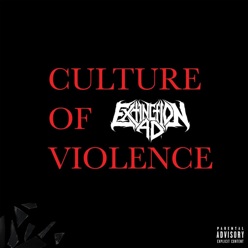 Extinction A.D. - Culture Of Violence - 10" Red / Black Vinyl