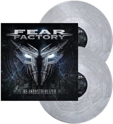 Fear Factory - Re-Industrialized - Silver Marble Vinyl