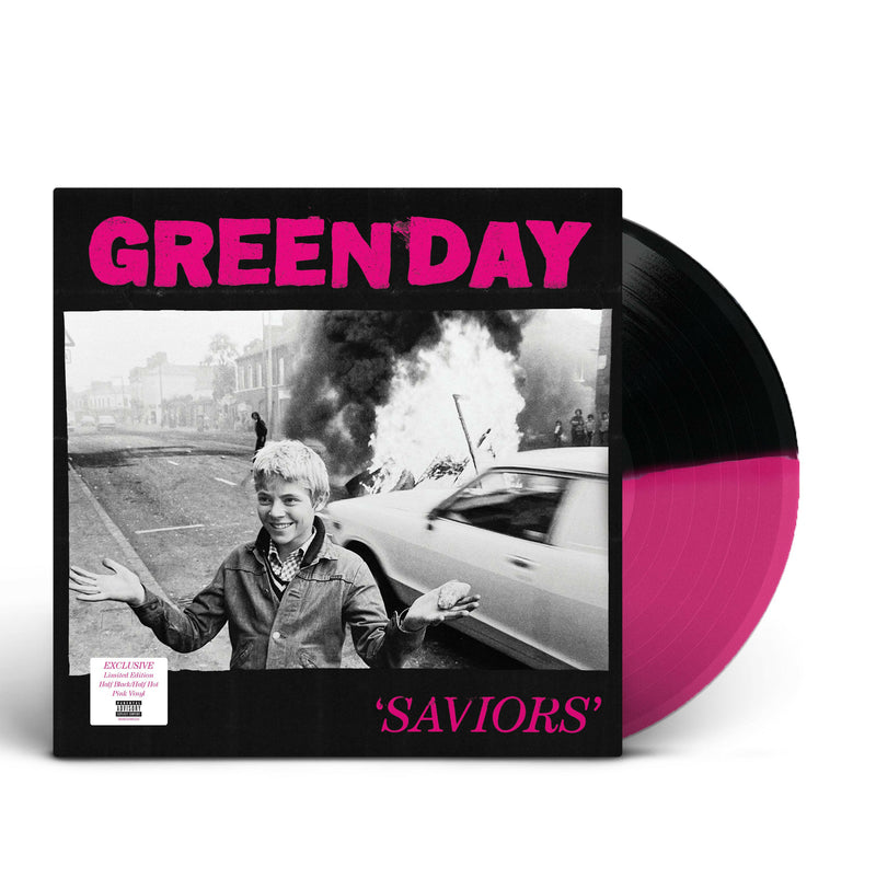 Green Day - Saviors - Magenta / Black Vinyl