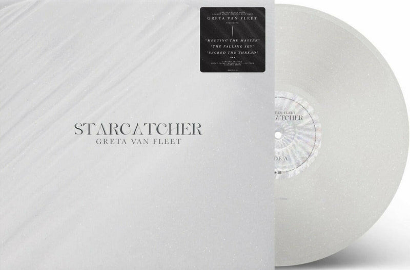 Greta Van Fleet - Starcatcher - Milky Clear Translucent Glitter Vinyl