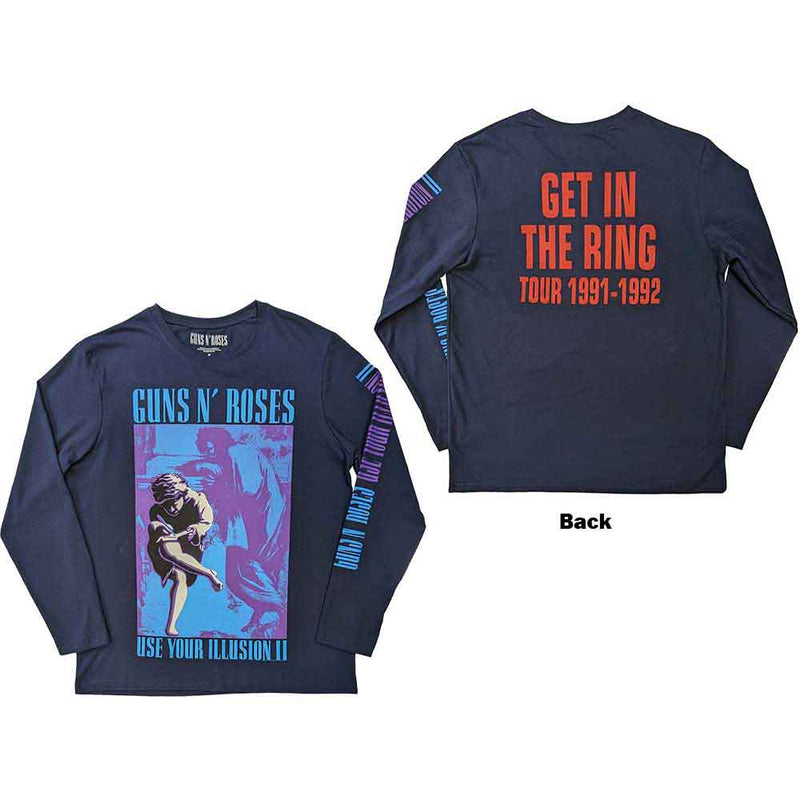 Guns N' Roses - Get In The Ring Tour '91-'92 - Long Sleeve T-Shirt