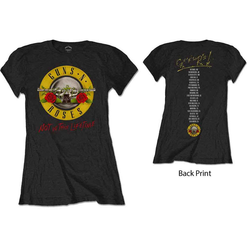 Guns N' Roses - Not In This Lifetime Tour - Ladies T-Shirt