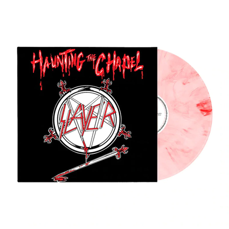 Slayer - Haunting The Chapel - Red & White Marble Vinyl