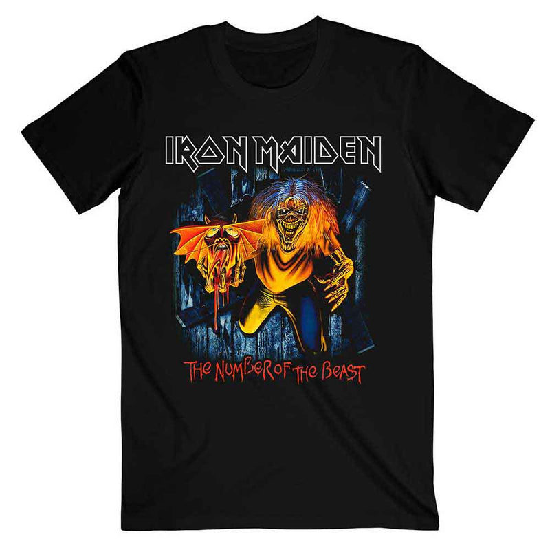 Iron Maiden - Number Of The Beast Eddie Panel Burst - Unisex T-Shirt