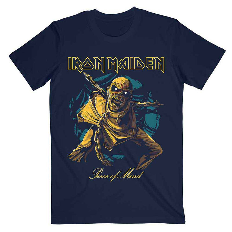Iron Maiden - Piece of Mind Gold Eddie - Unisex T-Shirt