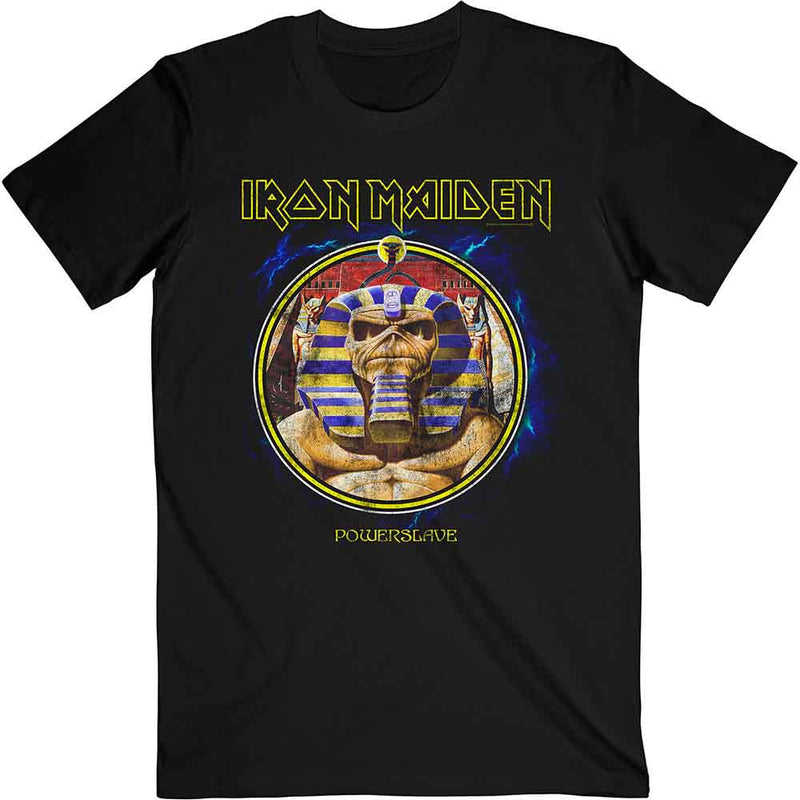 Iron Maiden - Powerslave Mummy Circle - Unisex T-Shirt