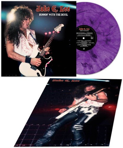 Jake E. Lee - Runnin' With The Devil - Purple Marble Vinyl
