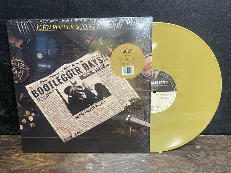 John Popper & Jono Manson - BOOTLEGGER DAYS!! - Vinyl