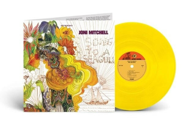 Joni Mitchell - Song To A Seagull - Transparent Yellow Vinyl