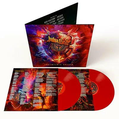 Judas Priest - Invincible Shield - Red Vinyl
