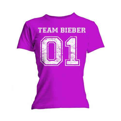 Justin Bieber - Team Bieber - Ladies T-Shirt