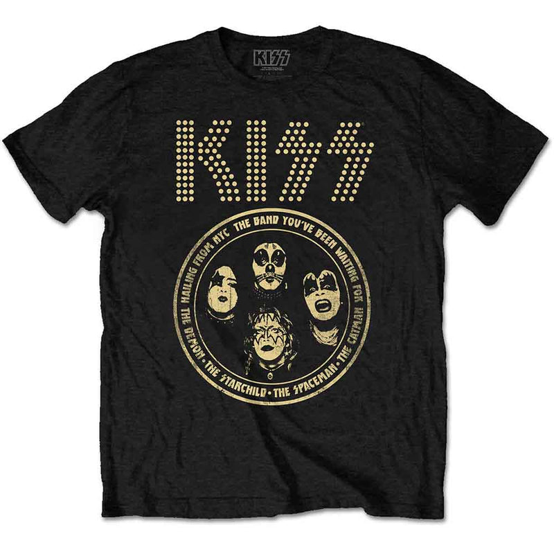 Kiss - Band Circle - Unisex T-Shirt