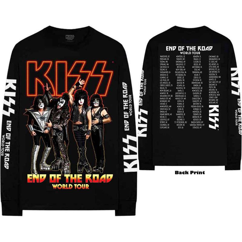 Kiss - End Of The Road Tour - Long Sleeve T-Shirt