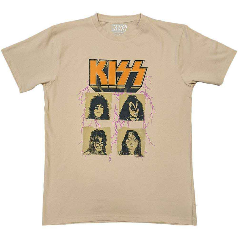 Kiss - Lightning Photo - Unisex T-Shirt