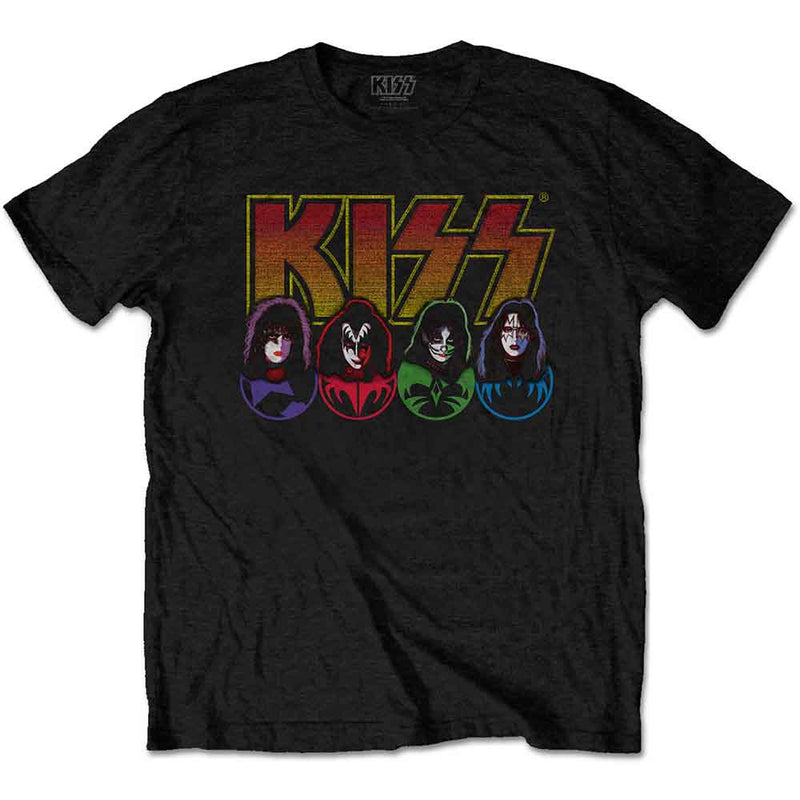 Kiss - Logo, Faces & Icons - Unisex T-Shirt
