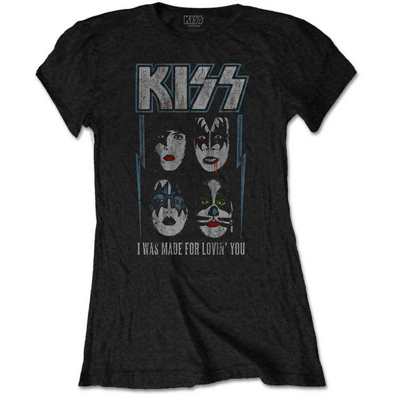 Kiss - Made For Lovin' You - Ladies T-Shirt