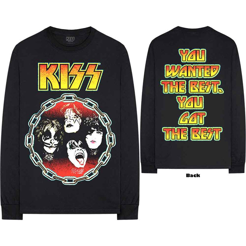 Kiss - You Wanted The Best - Long Sleeve T-Shirt