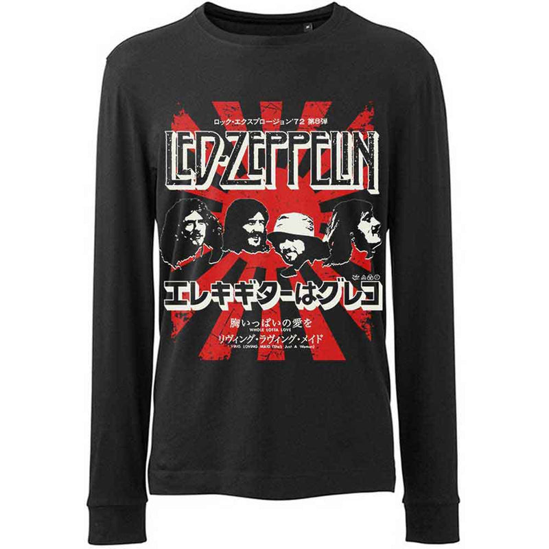 Led Zeppelin - Japanese Burst - Long Sleeve T-Shirt