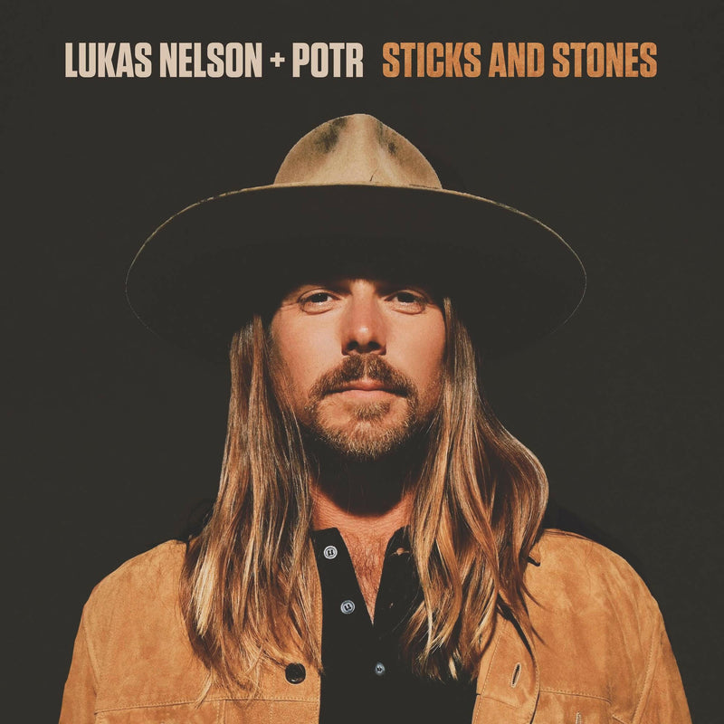 Lukas Nelson + POTR (Indie LP - Dark Blue w/White - Sticks and Stones - Vinyl