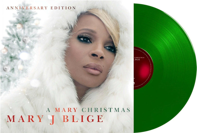 Mary J. Blige - A Mary Christmas (Anniversary Edition) - Translucent Green Vinyl