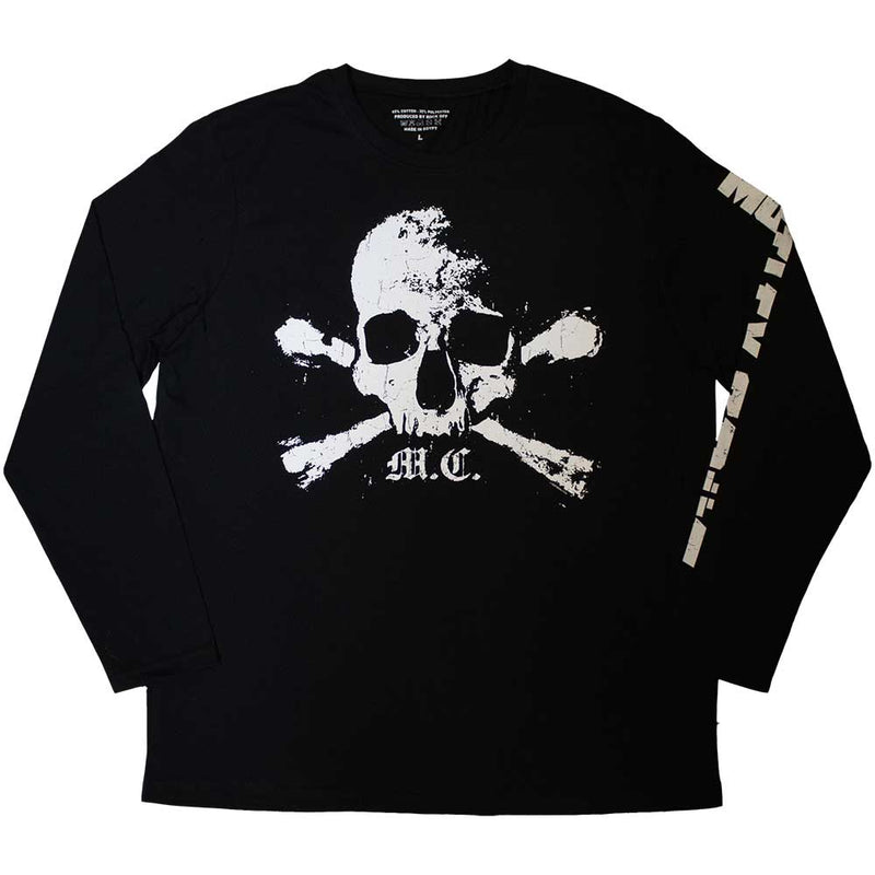 Motley Crue - Orbit Skull - Long Sleeve T-Shirt